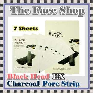   Shop BlackHead Remover Charcoal Pore Strip 7 Sheets + FREE GIFT  