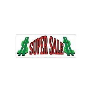 Super Sale Theme Business Advertising Banner   Green Dollar 