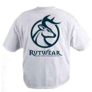  Rutwear T Shirt Logo White Short Sleeve