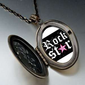  Music Rock Star Photo Pendant Necklace: Pugster: Jewelry