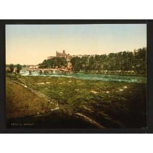   Photochrom Reprint of General view, Béziers, France