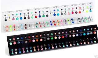 2pcs Z Strip Wholesale Body Jewelry 48 slot Displays  