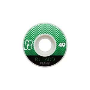  Plan B PJ Ladd Elite Skateboard Wheels   49mm 99a (Set of 
