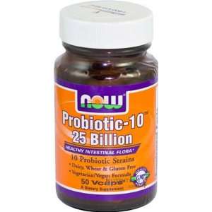  Now Probiotic 10 25 Billion, 50 Vcap Health & Personal 