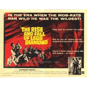  The Rise and Fall of Legs Diamond Poster Half Sheet 