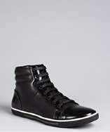 Kenneth Cole New York black leather