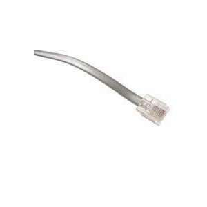   RJ11 Reversed for Voice Modular Cable 50 Feet Silver: Electronics
