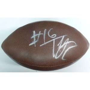 Titus Young Detroit Lions Signed Fs Football:  Sports 