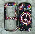PEACE DOT LG COSMOS VN250 VERIZON PHONE HARD CASE COVER