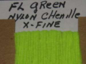 FL. GREEN   X FINE   NYLON CHENILLE   13 FEET  