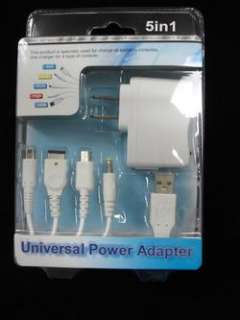   Wall USB Charger Adapter for GBA DSL DSi PSP Nintendo Sony NEW  