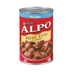  Alpo Prime Cuts in Gravy with Beef 12/22 oz cans : Pet 