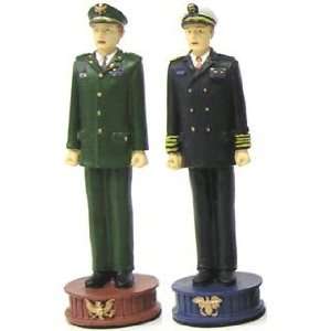  Army vs Navy Theme Chess Set Toys & Games