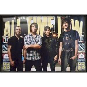 All Time Low   Framed Music Poster (The Guys Standing 