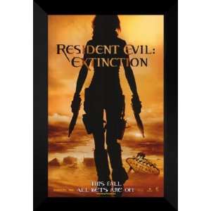  Resident Evil: Extinction 27x40 FRAMED Movie Poster   A 