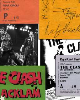 The Clash Joe Strummer Memorabilia Posters Tickets Autographs  