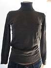 JOSEPH A Knit Top Gray Long Sleeves Turtle Neck Nwt New sz PS