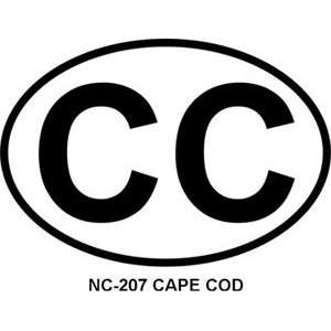 CAPE COD (CC) Personalized Sticker