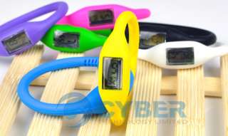 7Color Jelly Fashion Silicone Sports Unisex Wrist Watch  