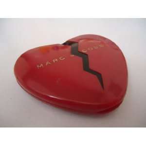 Marc Jacobs Cracked Heart Compact Plastic with Glass