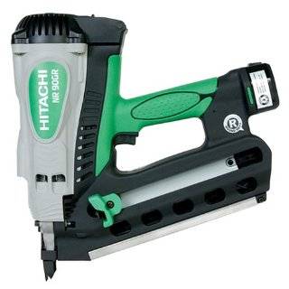 Hitachi NR90GC2 2 Inch to 3 1/2 Inch Clipped Head Cordless Gas Framing 