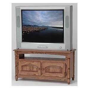  #873 Solid Wood TV Stand Country Oak Plasma LCD HD TV Stand 