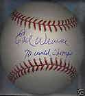 DAVE McNALLY Signed Baseball 1966 1970 Orioles KOA/LOA  