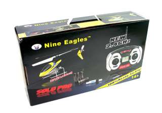 Nine Eagles SOLO PRO 2.4G 4CH Mini RC Heli Gyro Yellow  