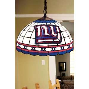  Team Logo Hanging Lamp 16hx16l New York Giants: Home 