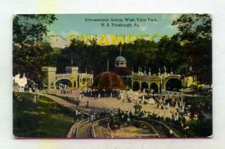 Amusement Arena West View Park N S Pittsburgh PA  