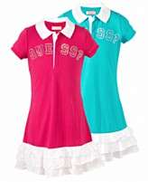 NEW! Guess Kids Dress, Girls Polo Dress with Rhinestuds
