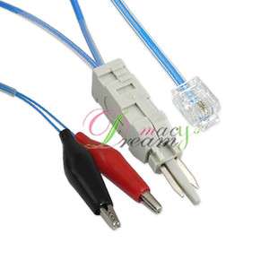 Home Phone Telephone Rj11 Plug Test Tester Cable  