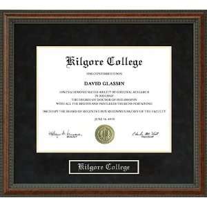  Kilgore College Diploma Frame