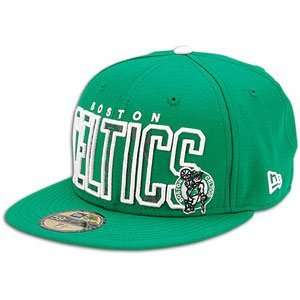   Celtics Kelly Green Inner Block 59FIFTY Fitted Hat