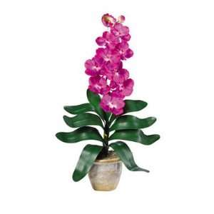   Single Stem Vanda Orchid Silk Flower Arrangement