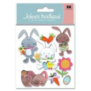  Jolees Boutique Stickers, Easter Bunnies Arts, Crafts 