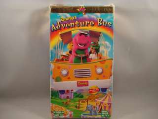 Barney   Barneys Adventure Bus (VHS, 1997) 045986020567  