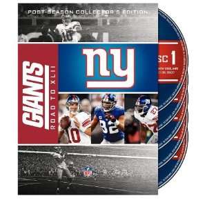    New York Giants Road to Super Bowl XLII DVD