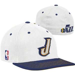  Utah Jazz 2010 2011 Official On Court Flex Fit Hat Sports 