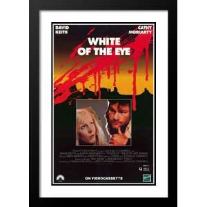  White of the Eye 20x26 Framed and Double Matted Movie 