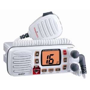   STD GX1255SAB1S Waterproof VHF Marine Radio (White) GPS & Navigation