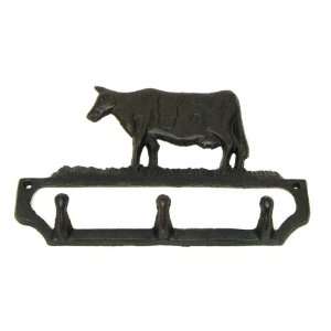  Cast Iron Cow Key Hook Holder: Office Products