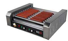 Roller Dog Commercial 30 Hot Dog 11 Roller Grill Cooker Machine 