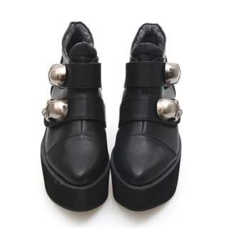 New Womens Cool Platform High Heels Shoes Flat Casuals  