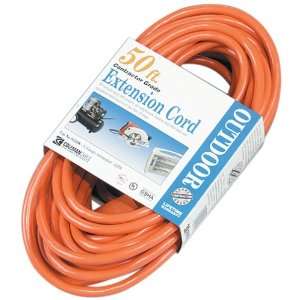  Coleman Cable Vinyl Extension Cord 50 FT #02588: Home 
