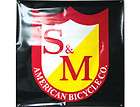   Bicycle Co Shield Logo Banner Sign BMX Dirt Bike Sticker Decal FIT