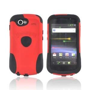   Silicone Case Cover w Screen Protector, AG GNXS RD For Google Nexus S