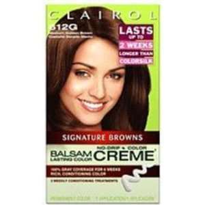  New   Clairol Balsam Color Locking Creme System, 612 