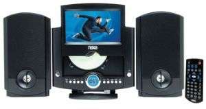 NAXA PORTABLE DVD PLAYER AND MICRO STEREO SYSTEM NEW   