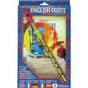  Waltons English Penny Whistle CD Pack: Musical Instruments